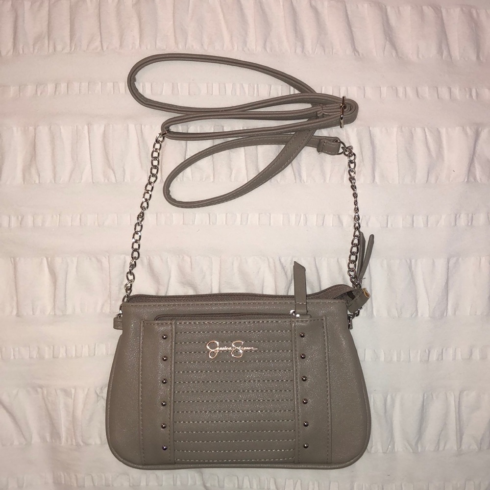 Jessica Simpson gray purse